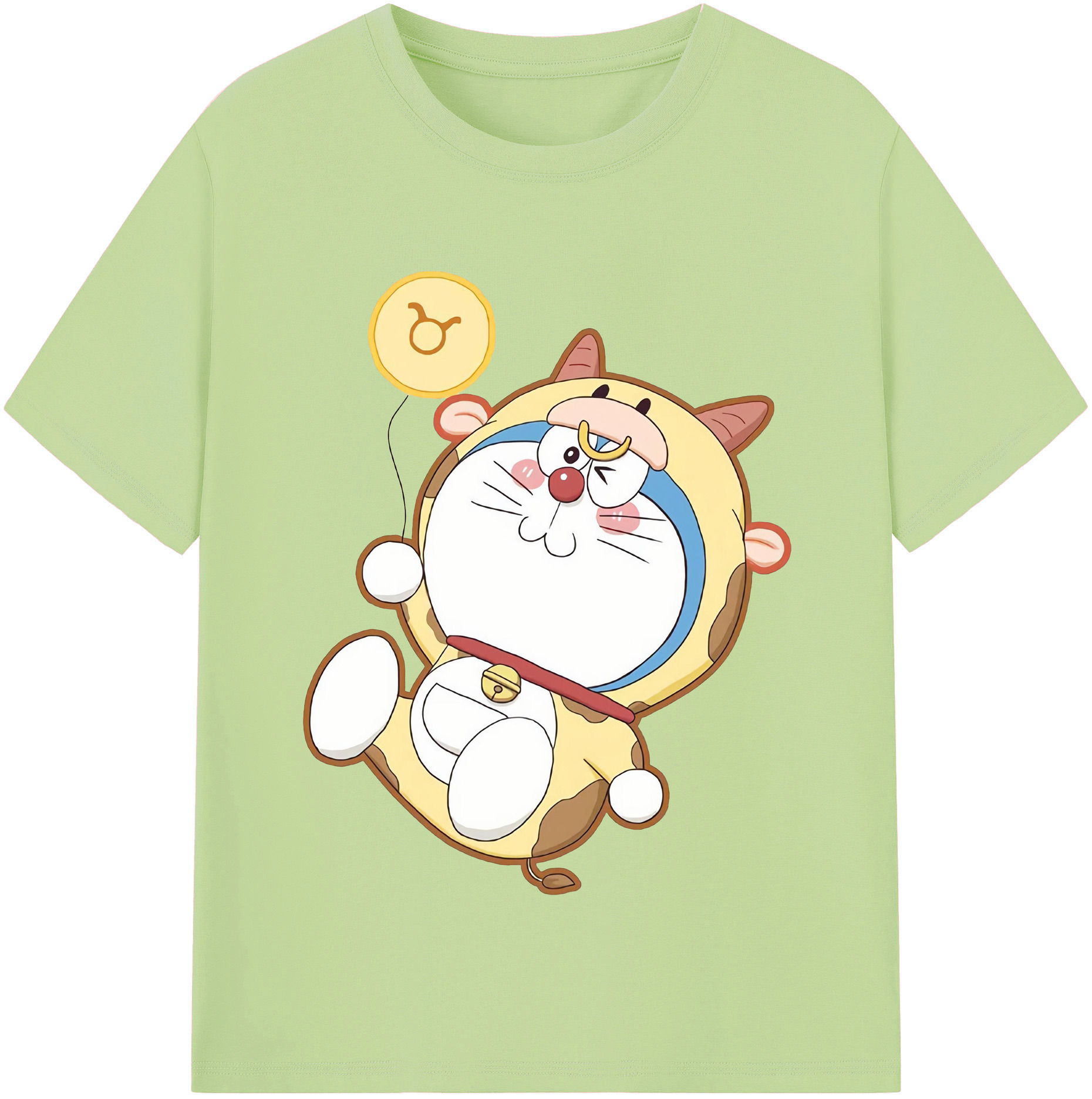 （画像用） ドラえもん Doraemon 綿100％半袖Tシャツ（フロントプリント）